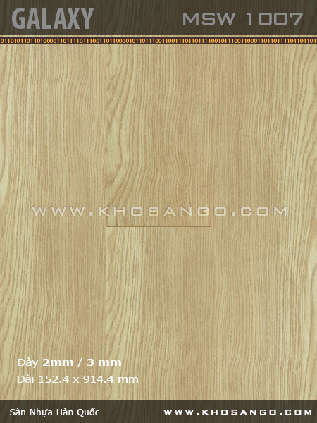 Sàn nhựa Galaxy MSW1007