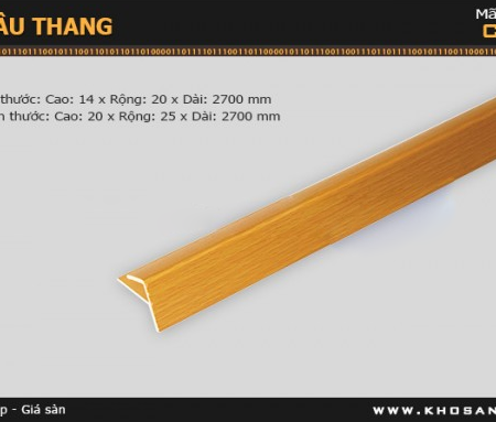 Nẹp nhựa cầu thang CT-227
