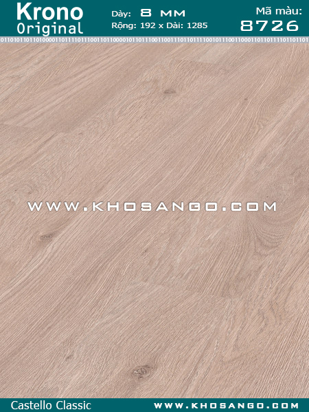 Sàn gỗ Krono Original 8726