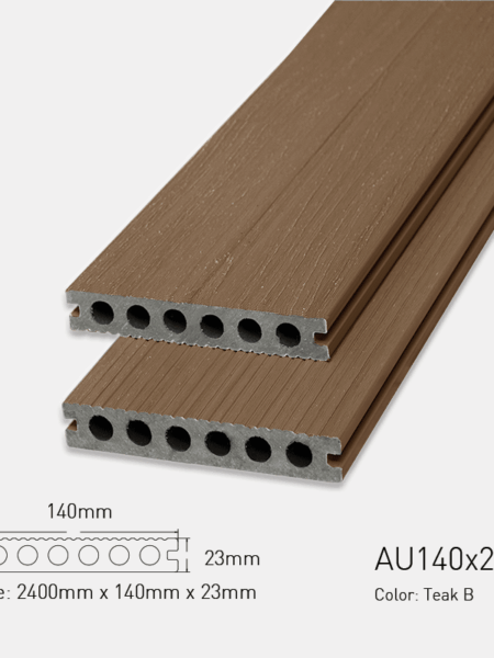 Sàn gỗ AWood AU140x23 Teak B