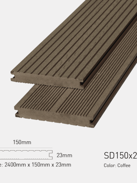 Sàn gỗ AWood SD150x23 Coffee