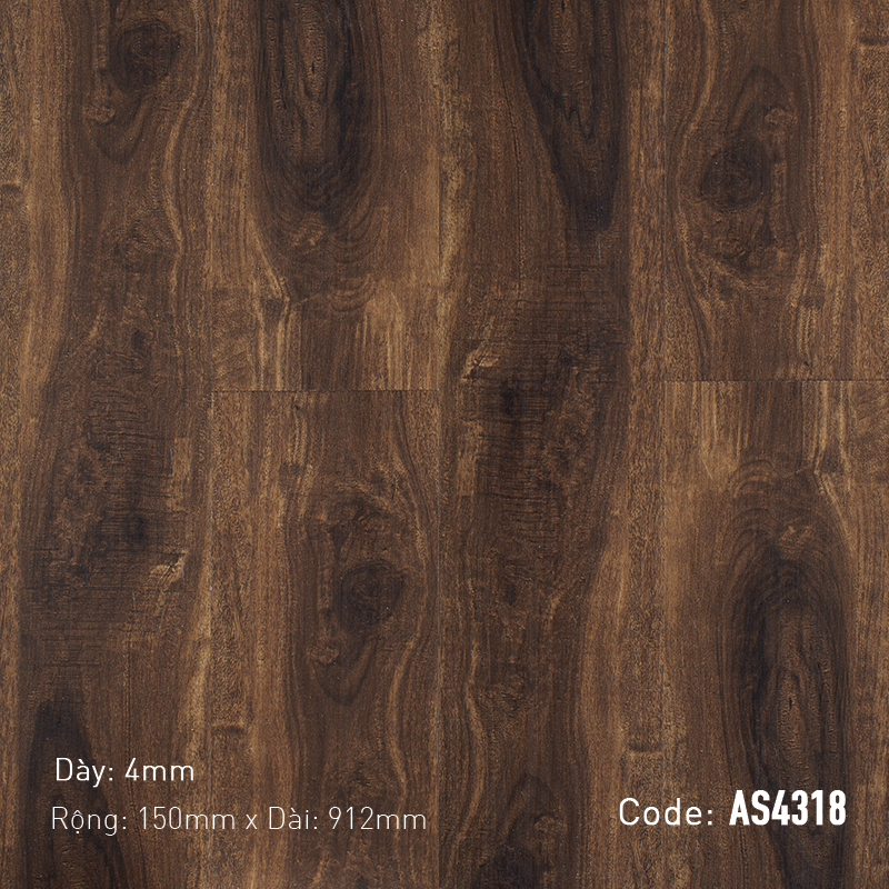 Sàn nhựa hèm khóa AS4318